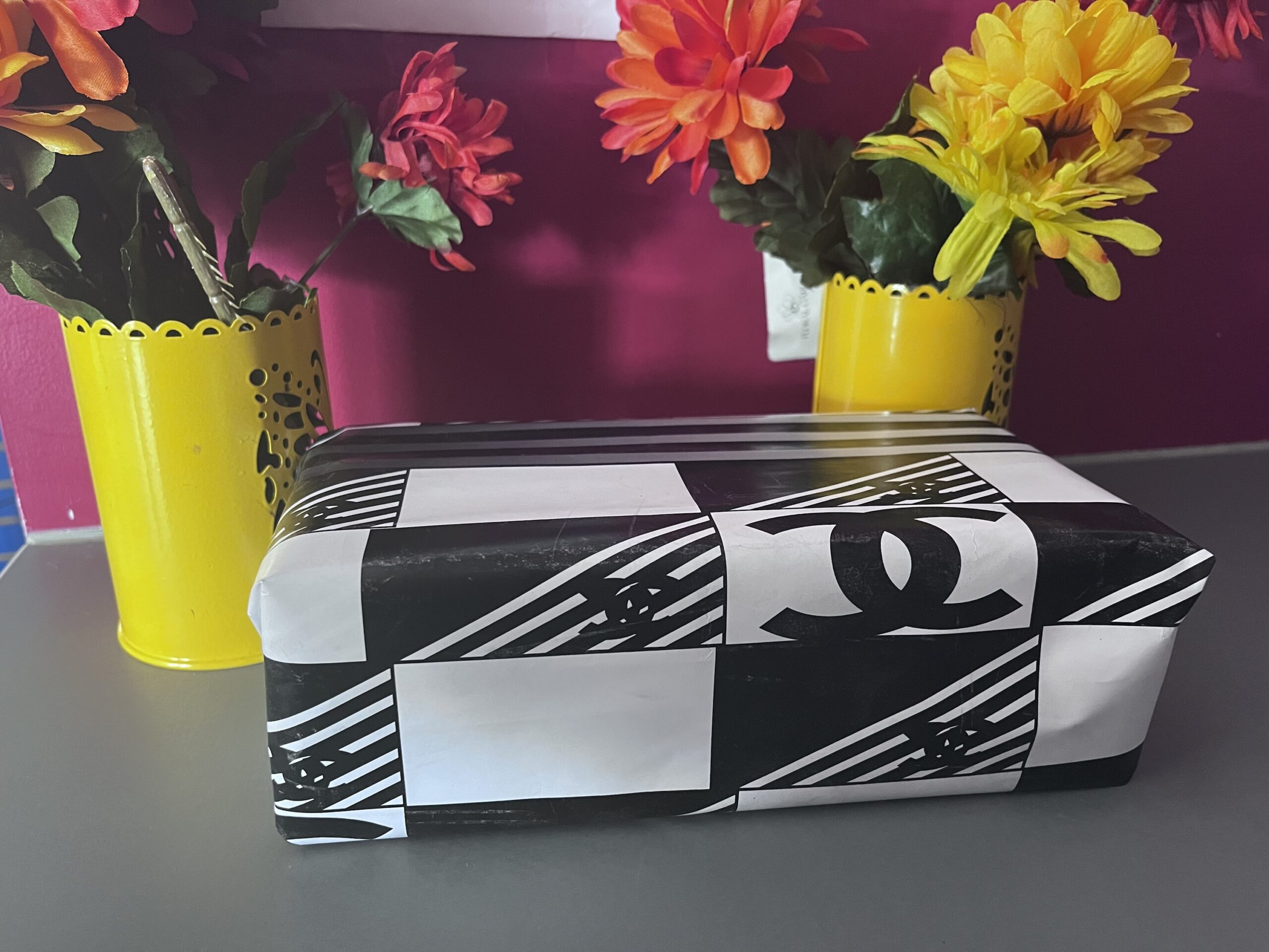 Chanel Inspired Gift Wrapping Paper - THE 285 NETWORK